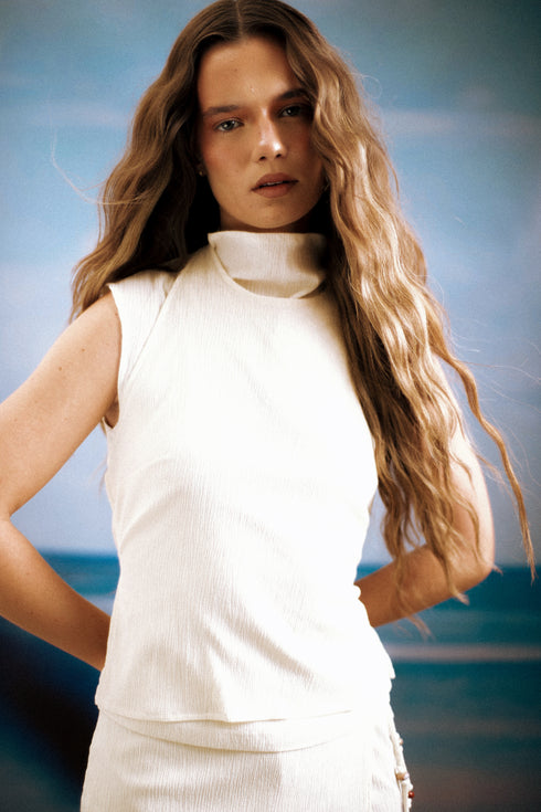 Top Kaia – Sergé Basics x Tissimum - Tissimum